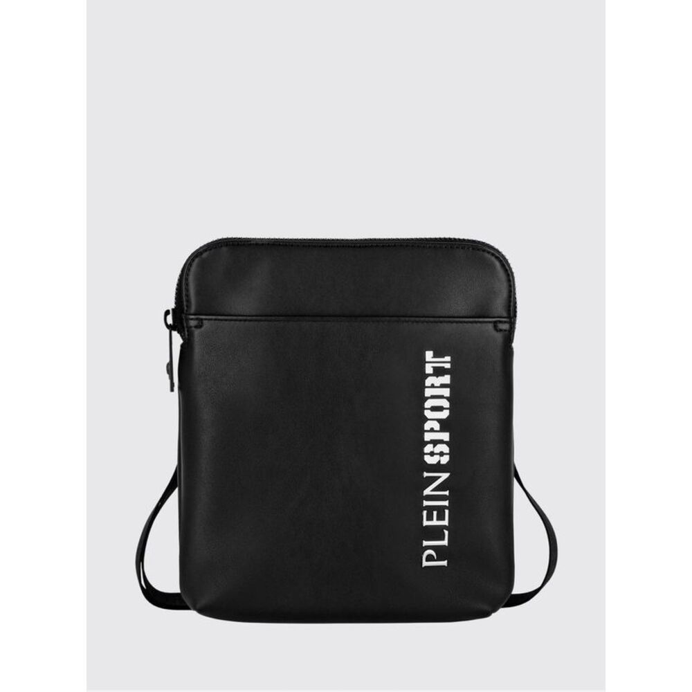 Arizona Plein Sport Synthetic Leather Crossbody Bag With Contrast Logo